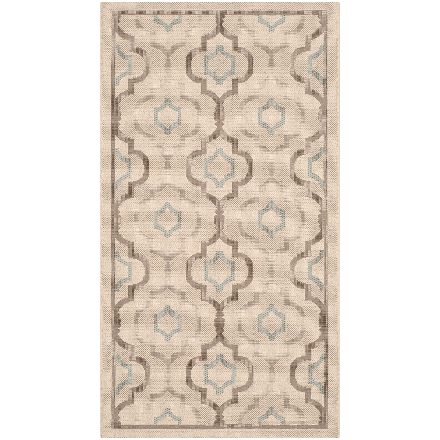 Tapis de jardin imperméable SAFAVIEH Courtyard Oyvor pour intérieur/extérieur