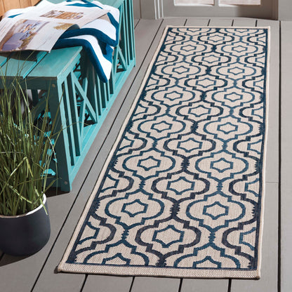 Tapis de jardin imperméable SAFAVIEH Courtyard Oyvor pour intérieur/extérieur