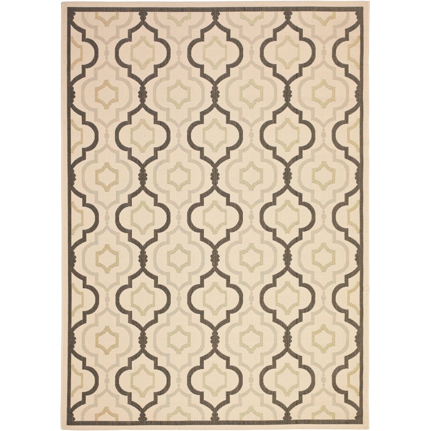 Tapis de jardin imperméable SAFAVIEH Courtyard Oyvor pour intérieur/extérieur