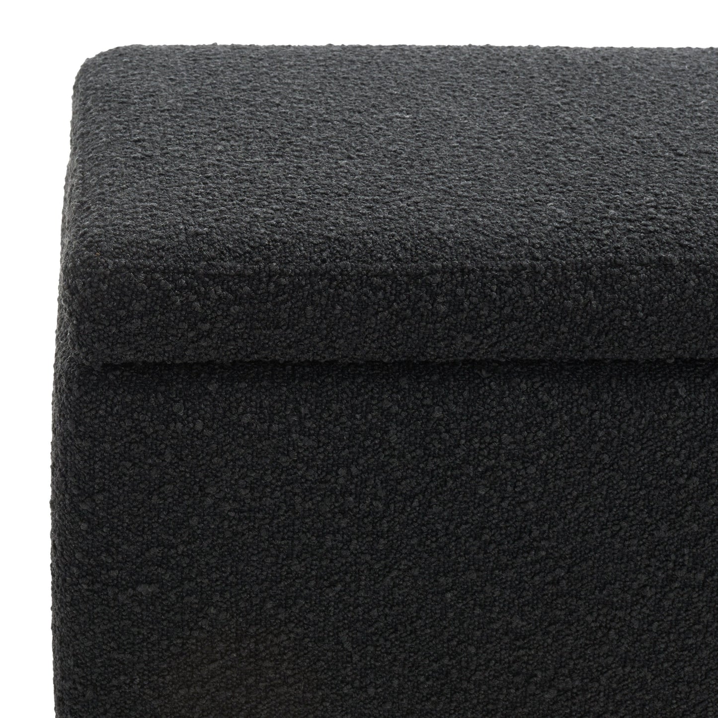 Banc de rangement SAFAVIEH Couture Sunneva Boucle - 61 po L x 20 po P x 19 po H - 61L x 20P x 19H