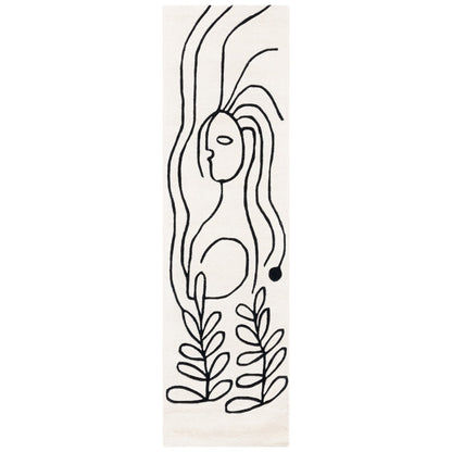 Tapis SAFAVIEH Cyrus Shag Jenica Abstrait 2,5 cm d'épaisseur