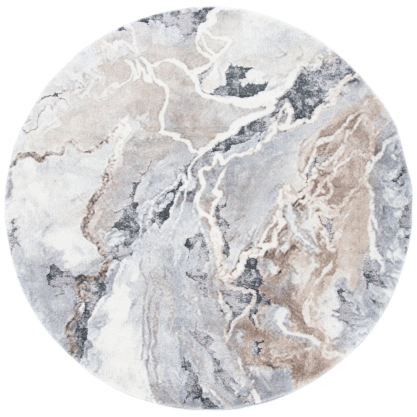 Tapis SAFAVIEH Cyrus Shag Lyubika Abstrait 2,5 cm d'épaisseur