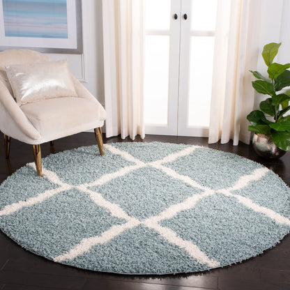 Tapis SAFAVIEH Dallas Shag Darina Trellis de 3,8 cm d'épaisseur