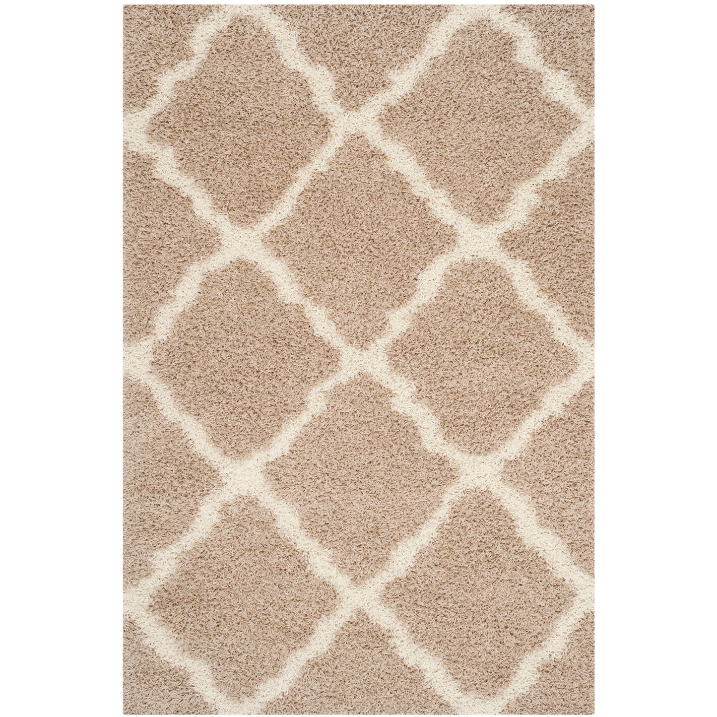 Tapis SAFAVIEH Dallas Shag Darina Trellis de 3,8 cm d'épaisseur