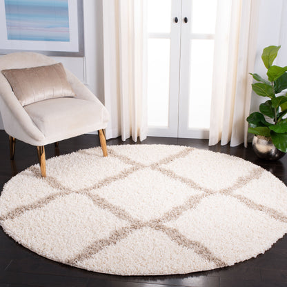 Tapis SAFAVIEH Dallas Shag Darina Trellis de 3,8 cm d'épaisseur