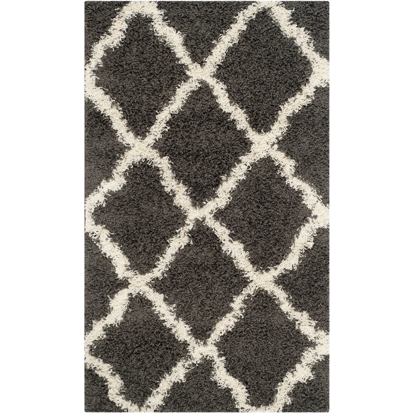 Tapis SAFAVIEH Dallas Shag Darina Trellis de 3,8 cm d'épaisseur