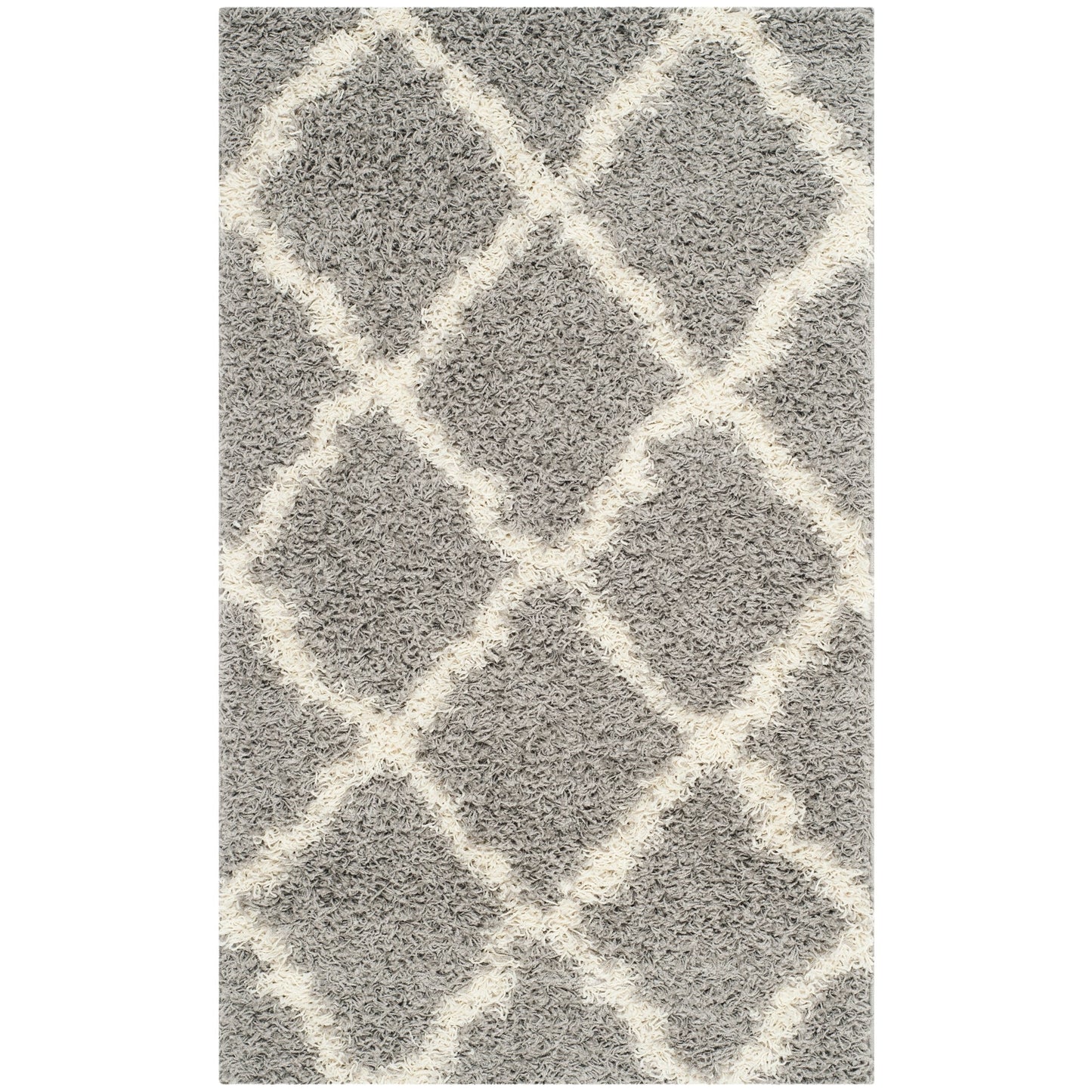 Tapis SAFAVIEH Dallas Shag Darina Trellis de 3,8 cm d'épaisseur