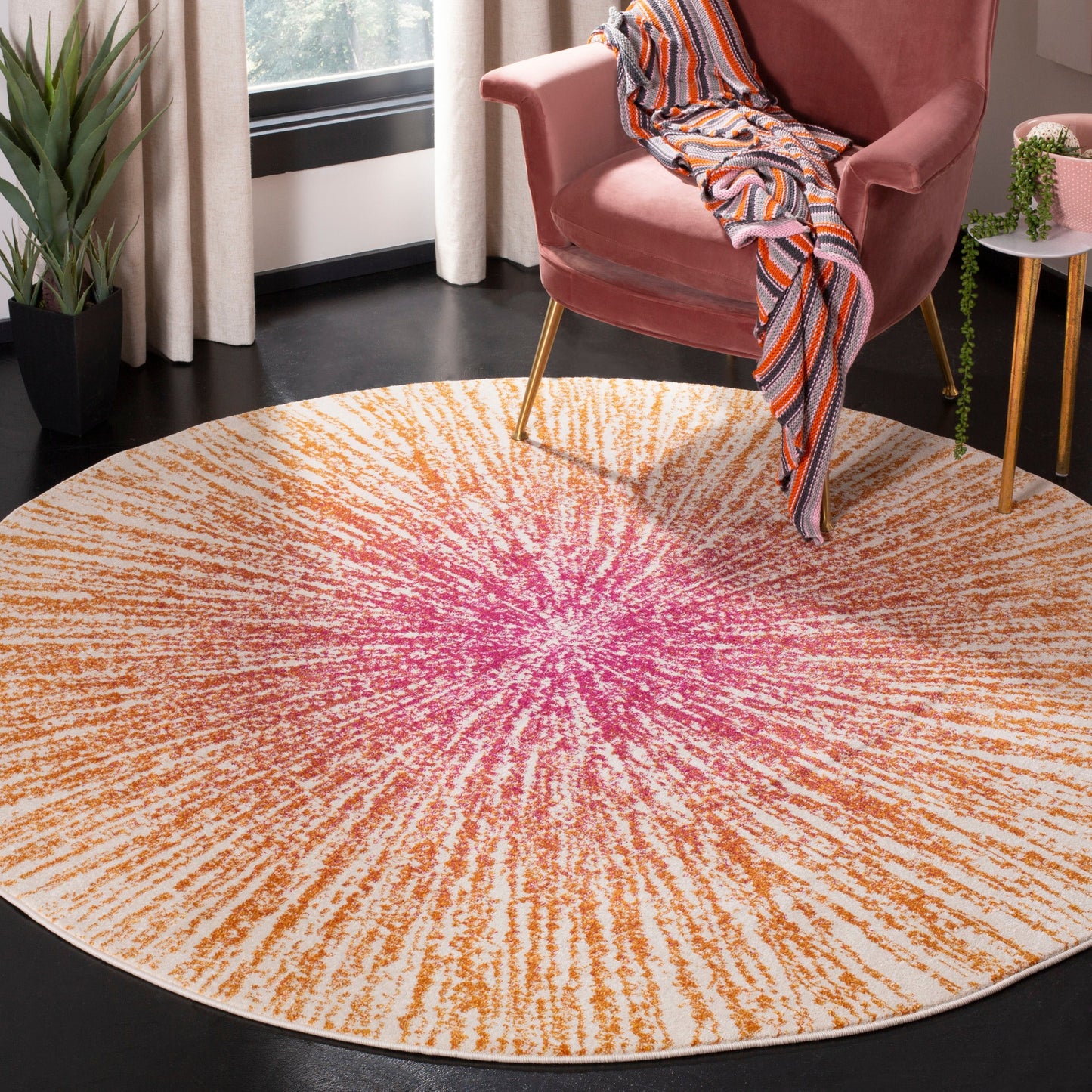 Tapis SAFAVIEH Evoke Coralee Abstract Boho Burst