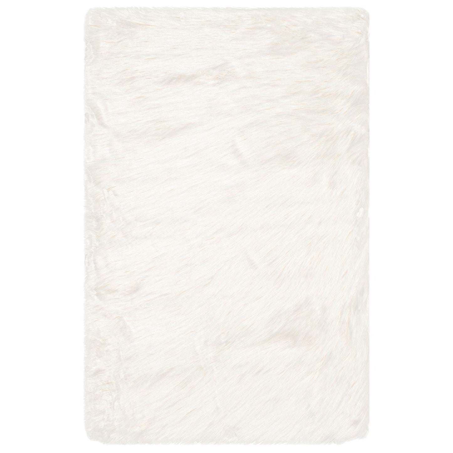 Tapis SAFAVIEH en fausse peau de mouton soyeuse, épaisseur 6 cm