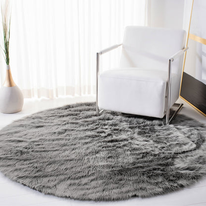 Tapis SAFAVIEH en fausse peau de mouton soyeuse, épaisseur 6 cm