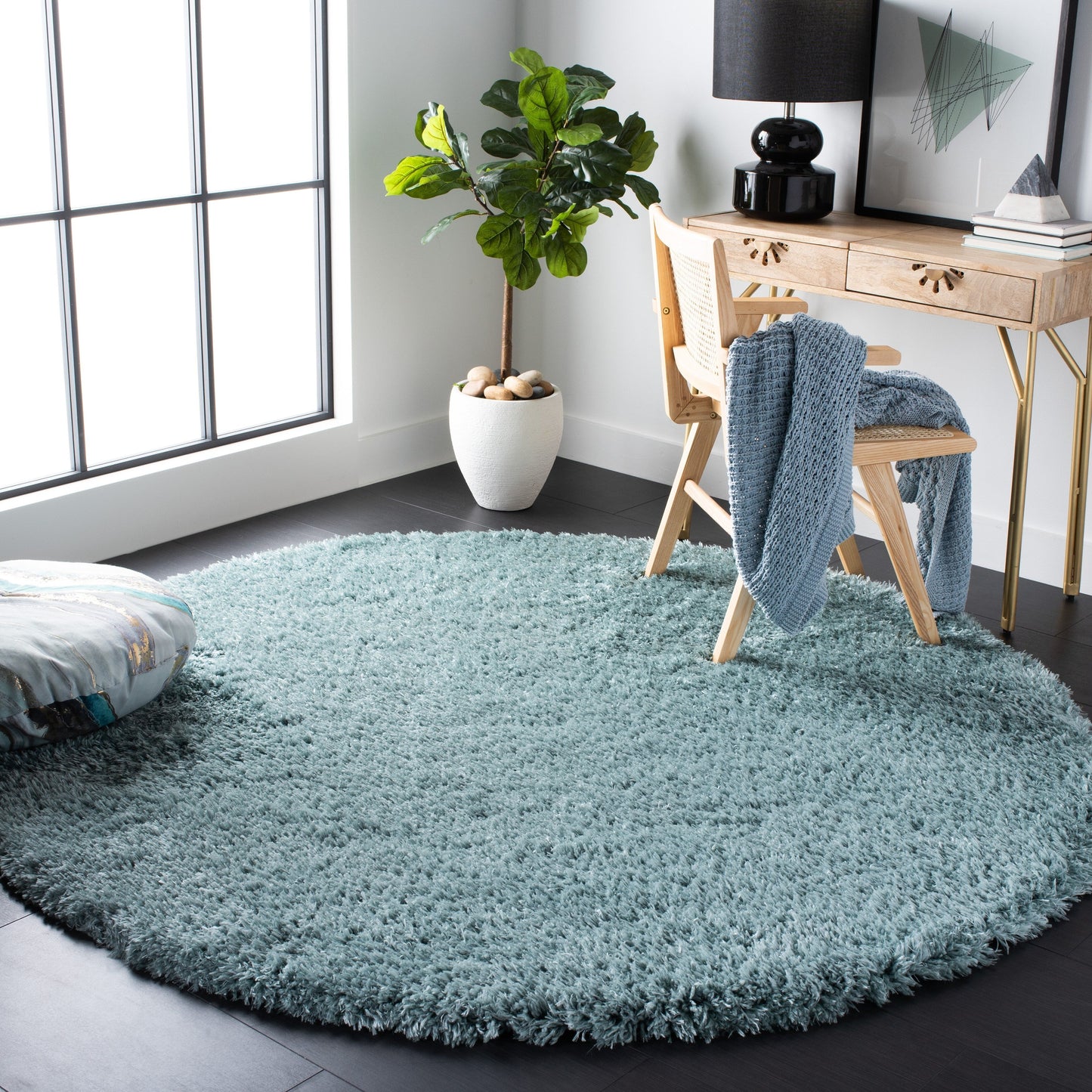 Tapis SAFAVIEH Flokati Shag Wynne de 7 cm d'épaisseur