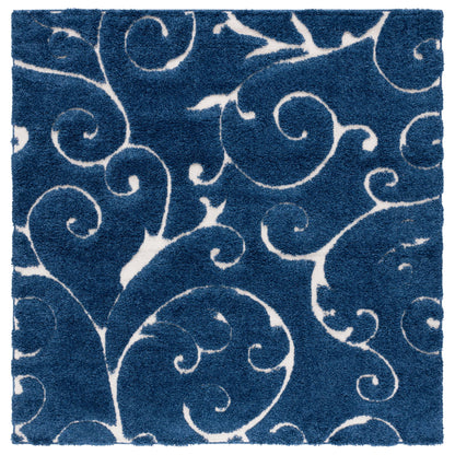 Tapis texturé SAFAVIEH Florida Ryung Shag Scroll de 3 cm d'épaisseur