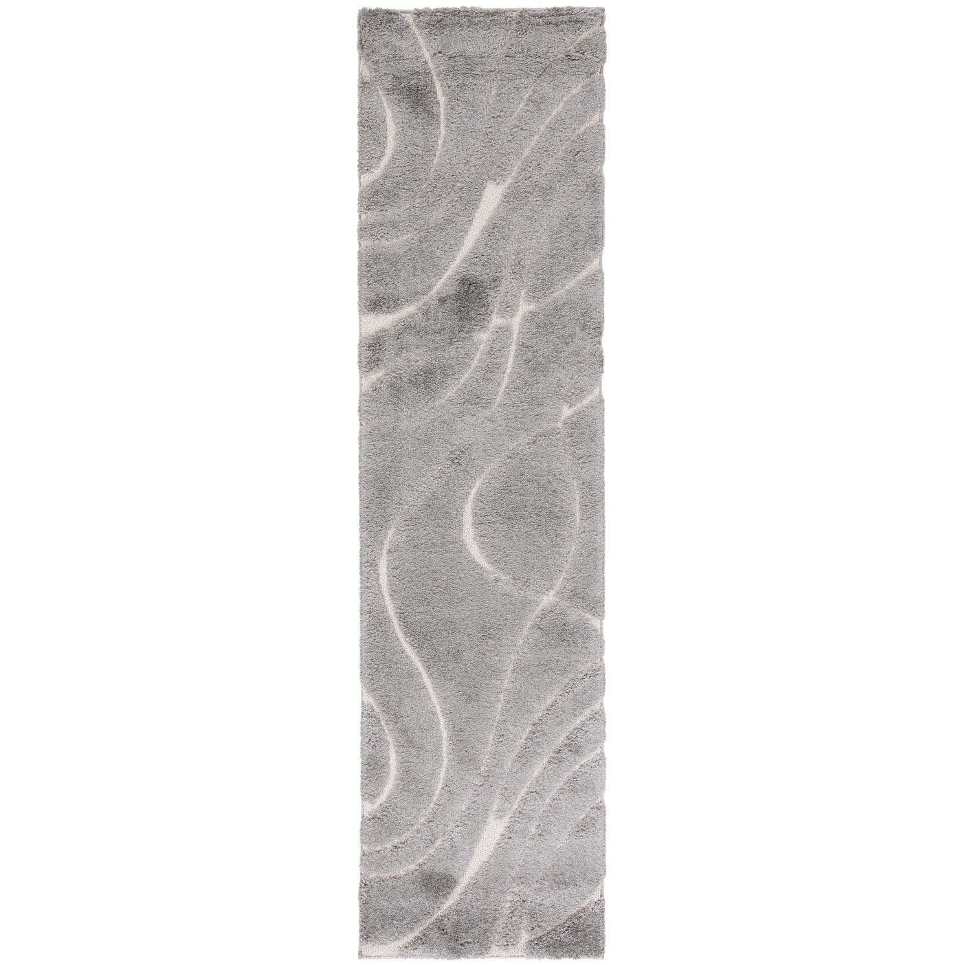 Tapis SAFAVIEH Florida Shag Staka Abstract Waves de 3 cm d'épaisseur