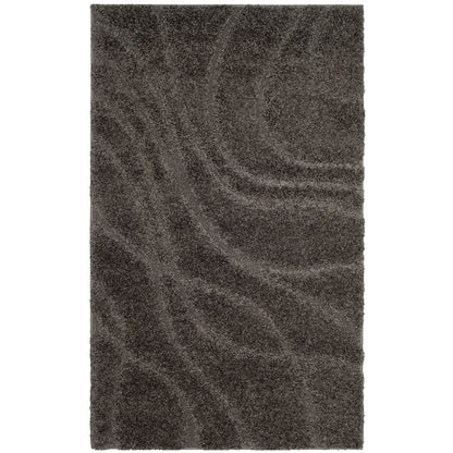 Tapis SAFAVIEH Florida Shag Staka Abstract Waves de 3 cm d'épaisseur
