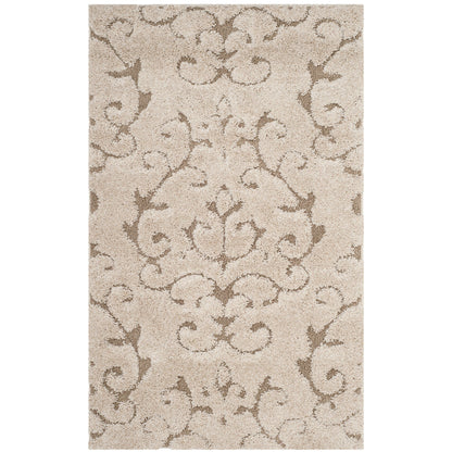 Tapis SAFAVIEH Florida Shag Tjabbe Scroll Area de 3 cm d'épaisseur
