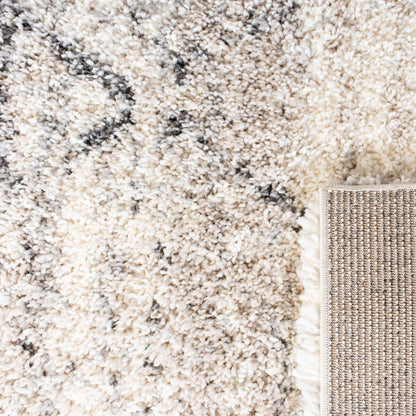 Tapis SAFAVIEH Fontana Shag Marye Modern Trellis de 5 cm d'épaisseur