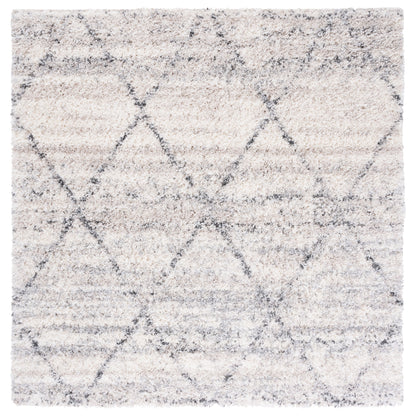 Tapis SAFAVIEH Fontana Shag Marye Modern Trellis de 5 cm d'épaisseur