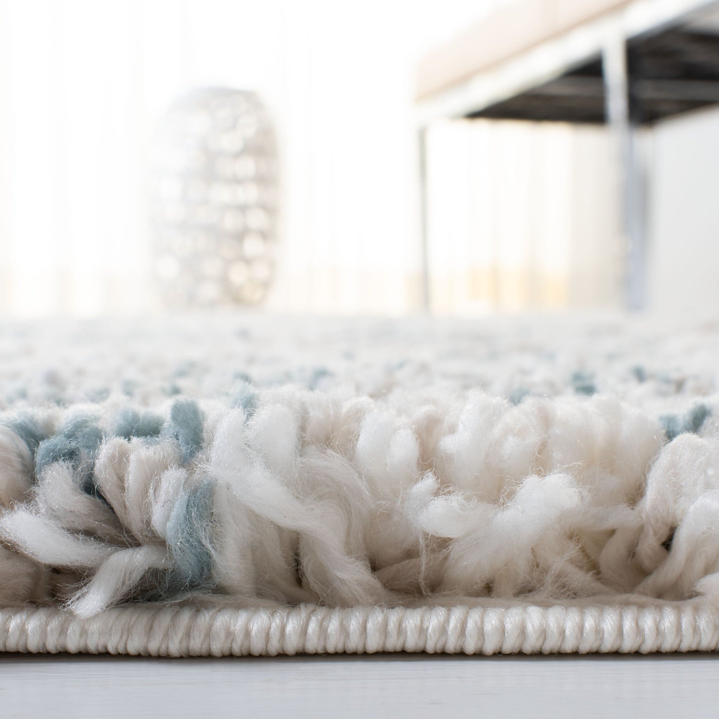 Tapis SAFAVIEH Fontana Shag Sadet Moderne Abstrait de 5 cm d'épaisseur