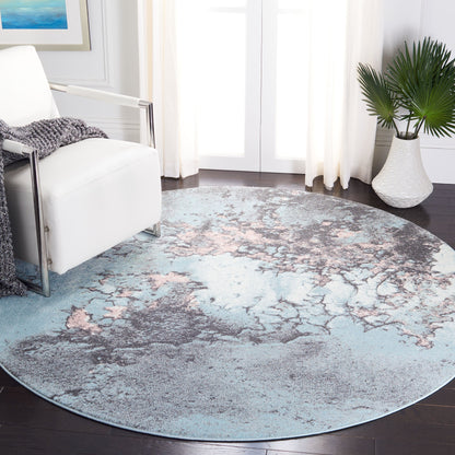 SAFAVIEH Tapis abstrait moderne Glacier Bertille