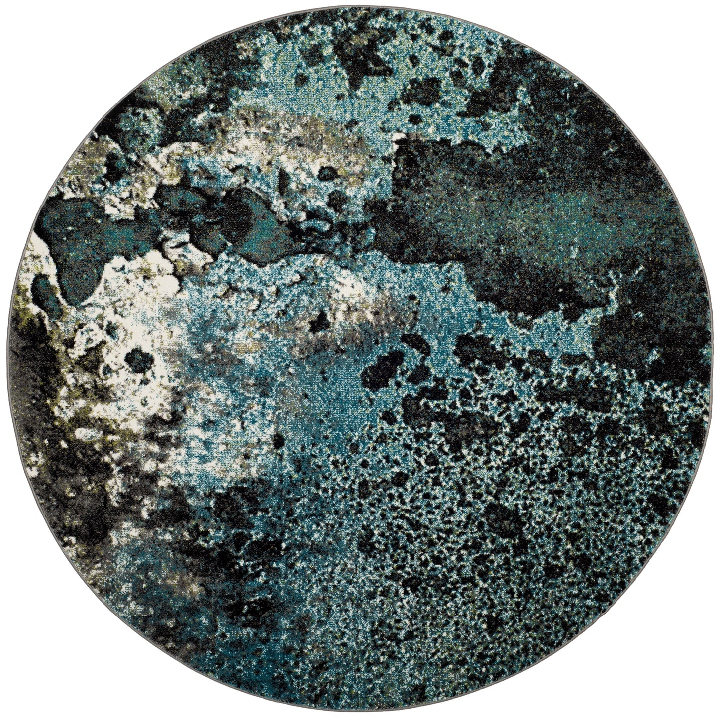 Tapis abstrait moderne SAFAVIEH Glacier Honey Watercolor