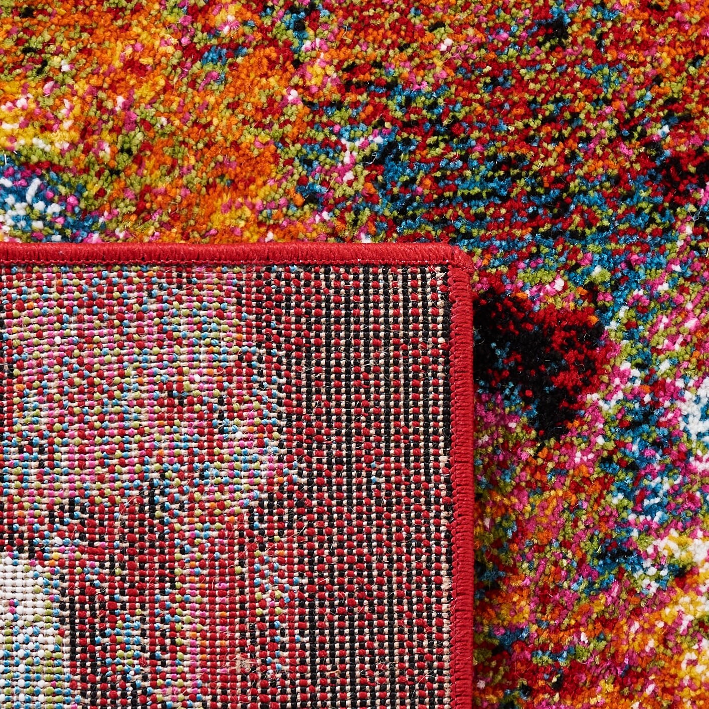 Tapis abstrait moderne SAFAVIEH Glacier Honey Watercolor