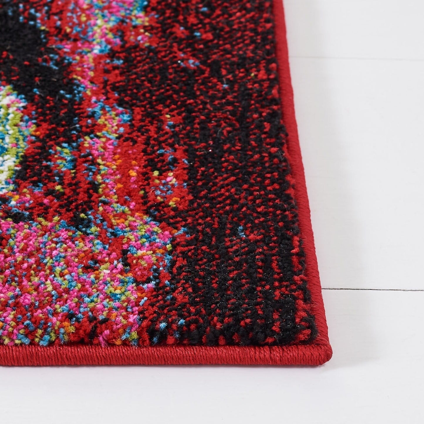 Tapis abstrait moderne SAFAVIEH Glacier Honey Watercolor