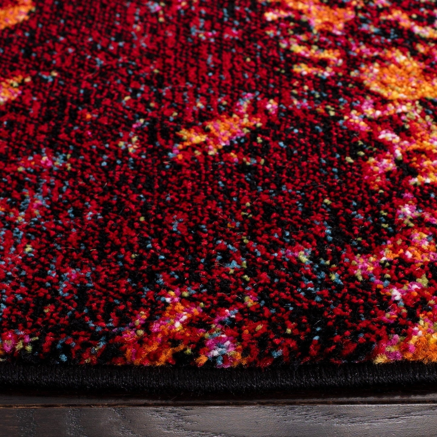 Tapis abstrait moderne SAFAVIEH Glacier Honey Watercolor