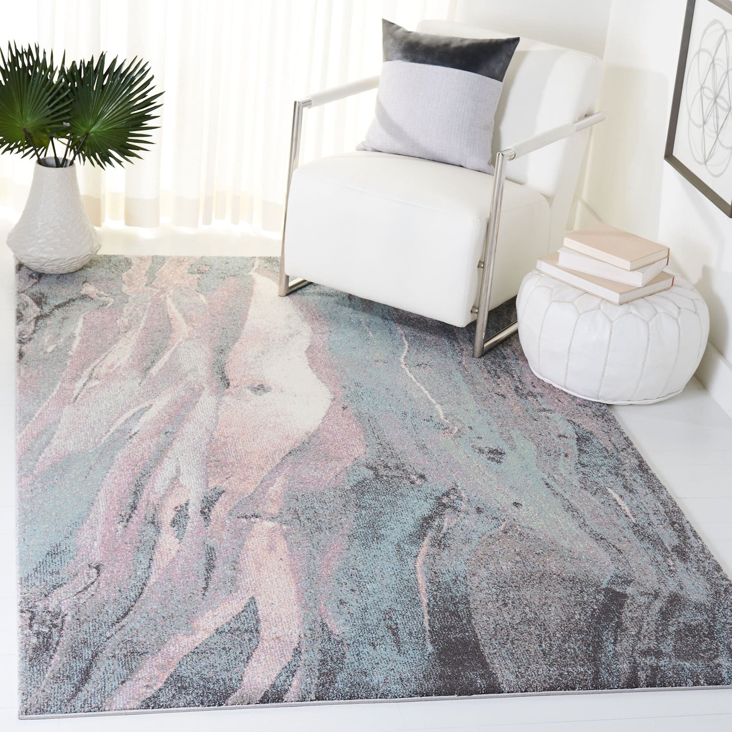 Tapis SAFAVIEH Glacier Verity moderne abstrait
