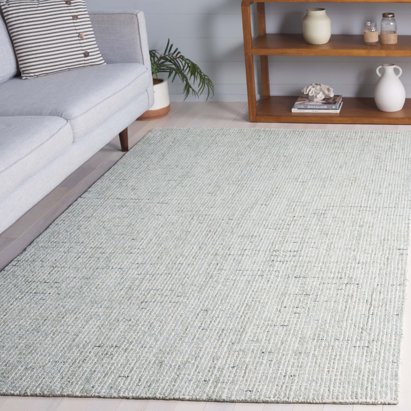 SAFAVIEH Tapis moderne en laine abstrait fait main Lotje