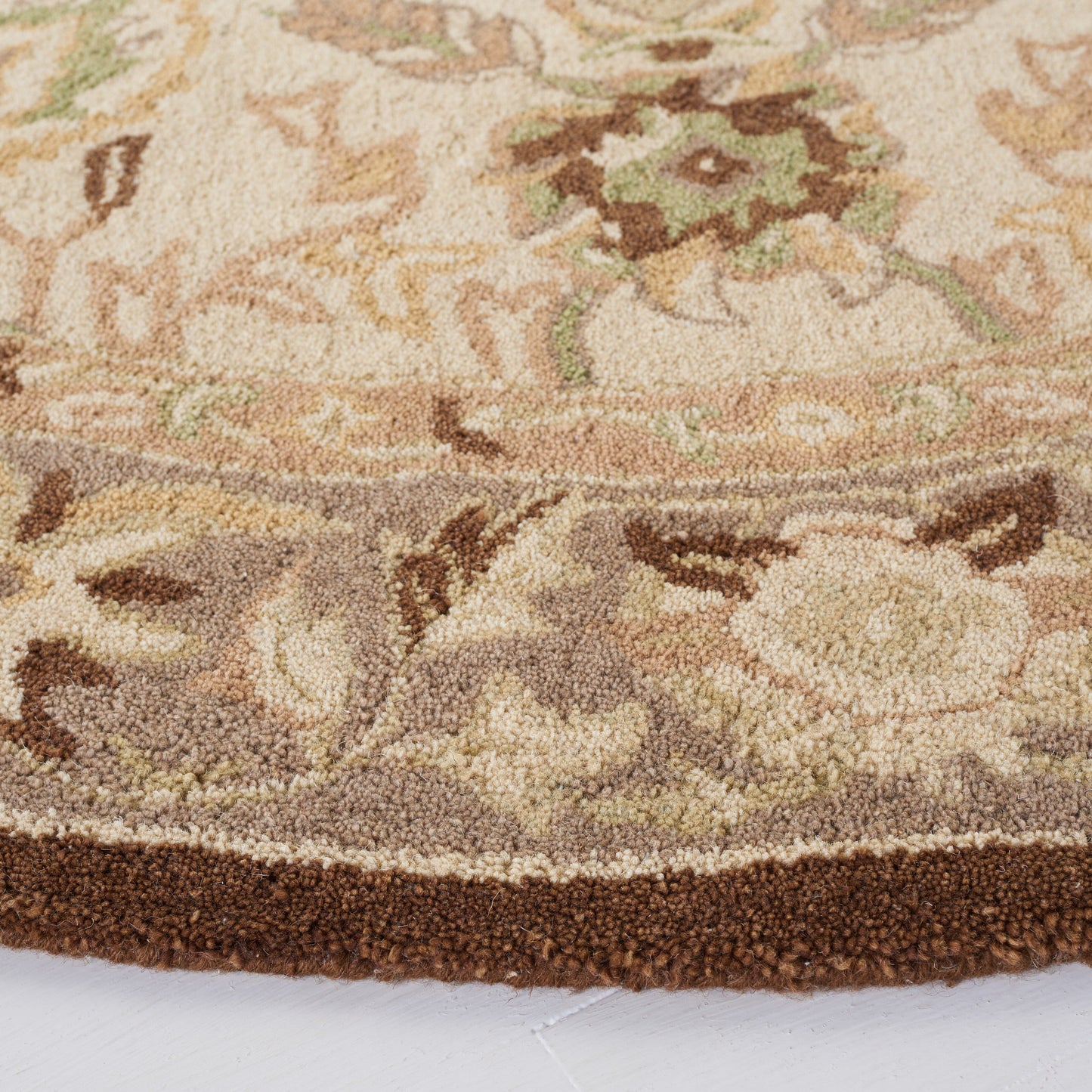 Tapis traditionnel oriental SAFAVIEH en laine filée à la main, Anatolie Renelle, fait main