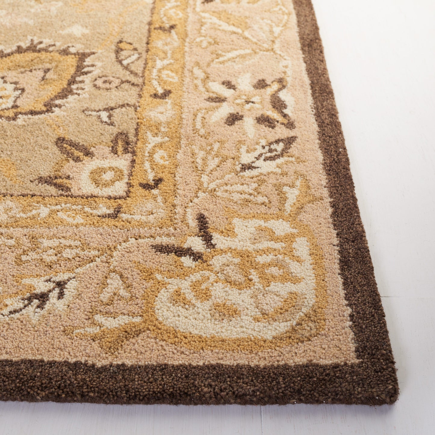 Tapis traditionnel oriental SAFAVIEH en laine filée à la main, Anatolie Renelle, fait main