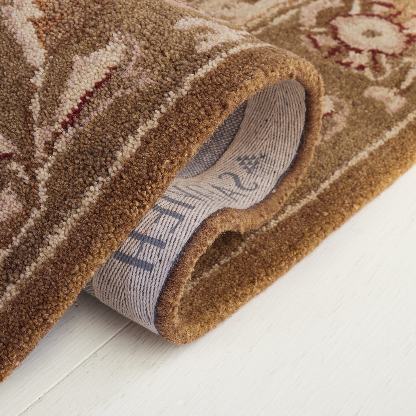 Tapis traditionnel oriental SAFAVIEH en laine filée à la main, Anatolie Renelle, fait main