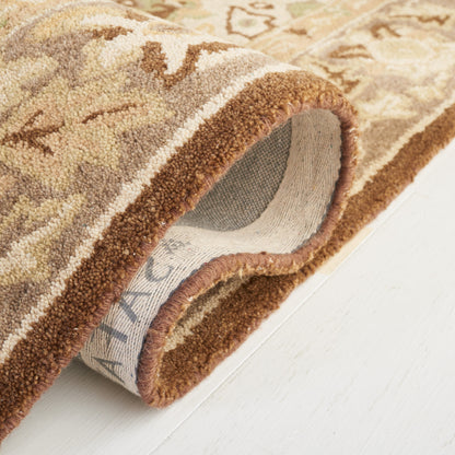 Tapis traditionnel oriental SAFAVIEH en laine filée à la main, Anatolie Renelle, fait main