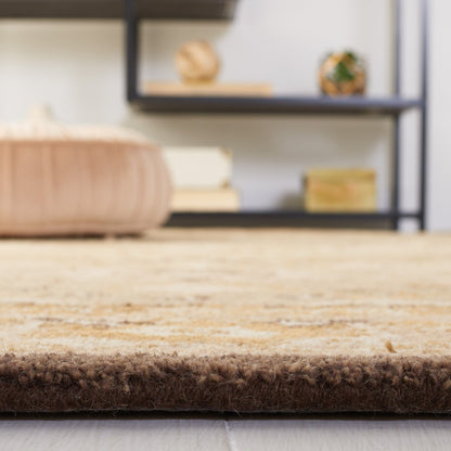 Tapis traditionnel oriental SAFAVIEH en laine filée à la main, Anatolie Renelle, fait main