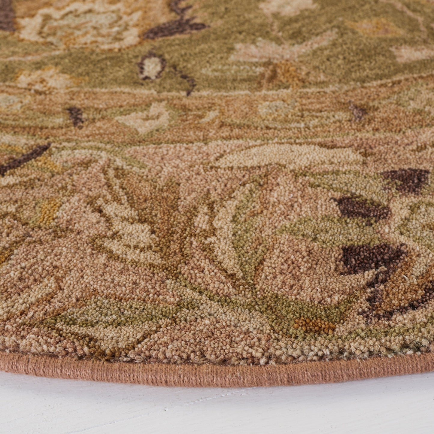 Tapis traditionnel oriental SAFAVIEH en laine filée à la main, Anatolie Renelle, fait main