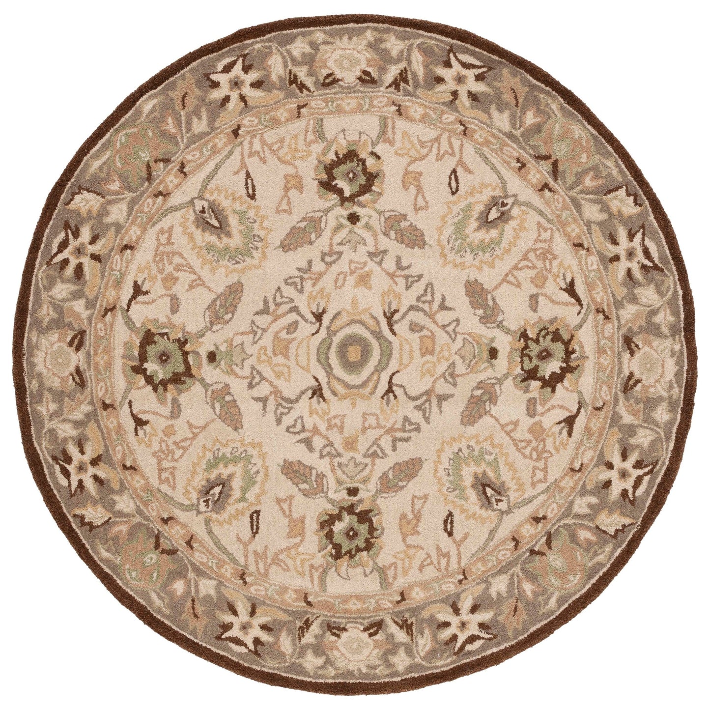 Tapis traditionnel oriental SAFAVIEH en laine filée à la main, Anatolie Renelle, fait main