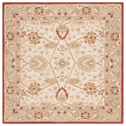 Tapis traditionnel oriental SAFAVIEH en laine filée à la main, Anatolie Renelle, fait main