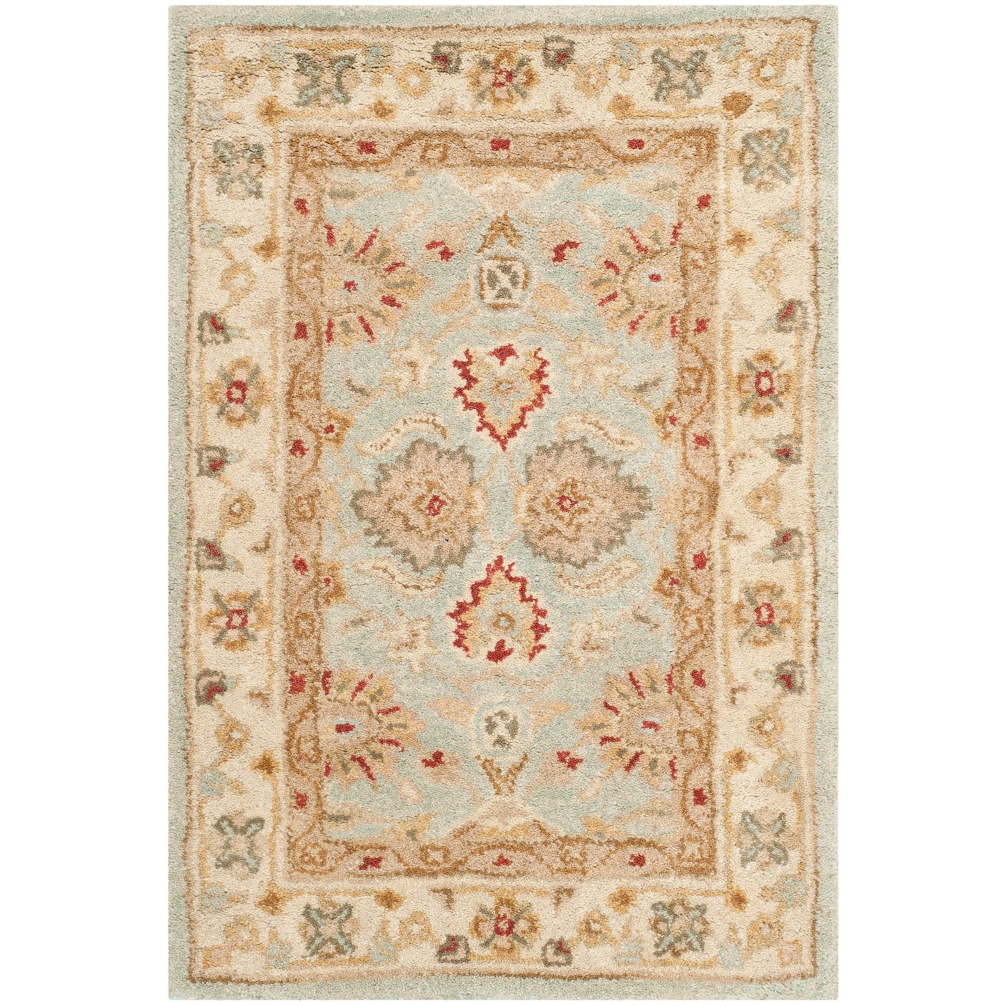 Tapis de sol traditionnel oriental en laine Maysoun fait main SAFAVIEH, style antique