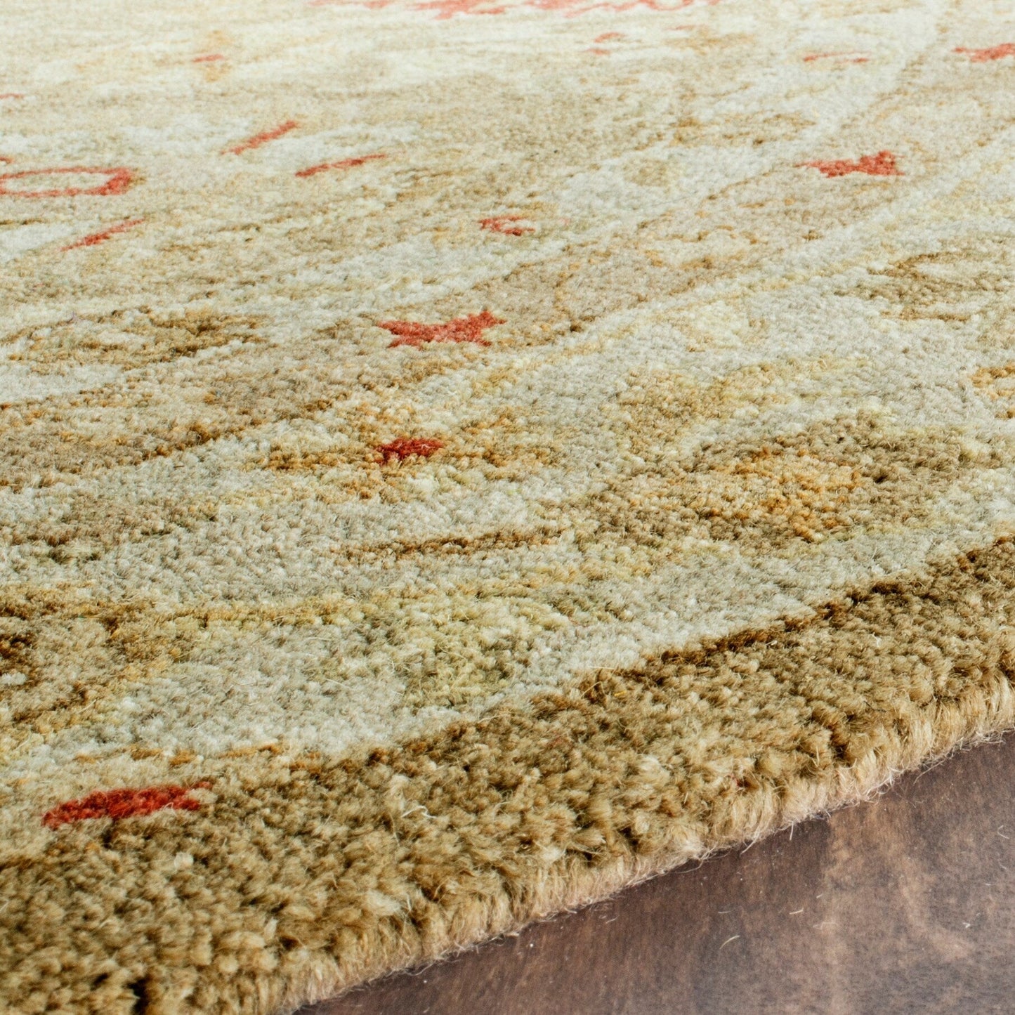 Tapis de sol traditionnel oriental en laine Maysoun fait main SAFAVIEH, style antique