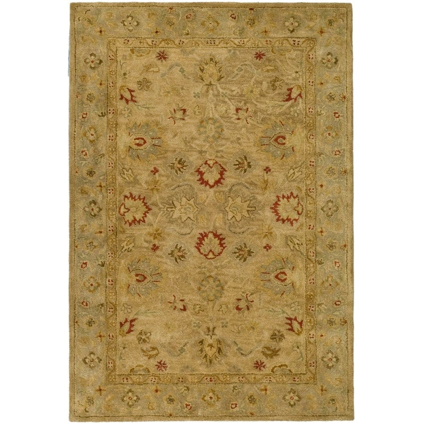 Tapis de sol traditionnel oriental en laine Maysoun fait main SAFAVIEH, style antique