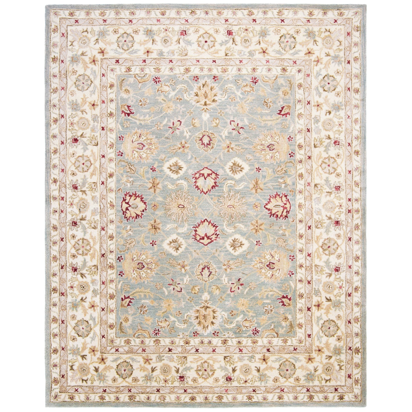 Tapis de sol traditionnel oriental en laine Maysoun fait main SAFAVIEH, style antique