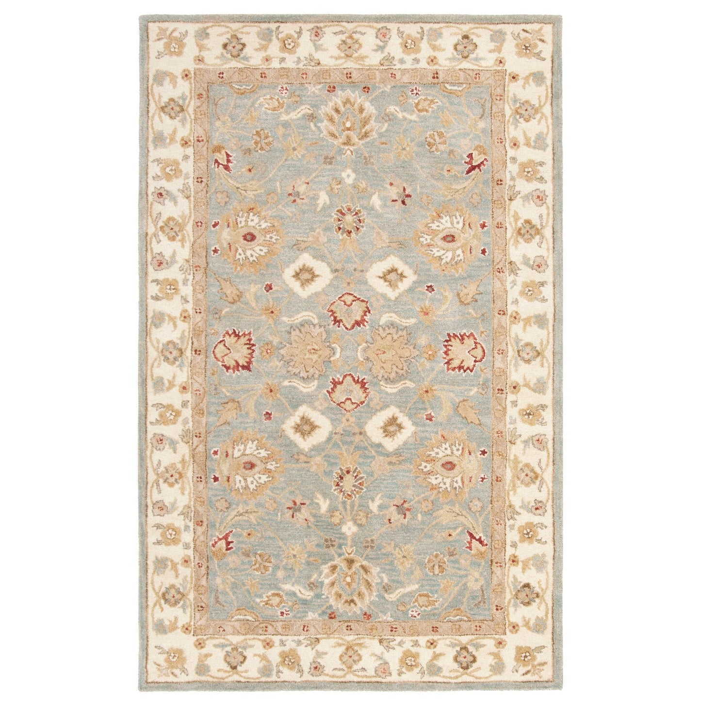 Tapis de sol traditionnel oriental en laine Maysoun fait main SAFAVIEH, style antique
