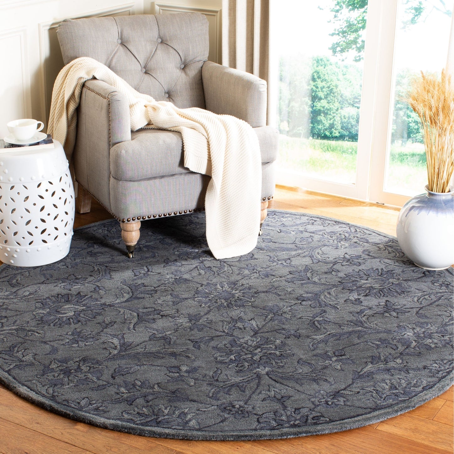 Tapis oriental traditionnel en laine SAFAVIEH fait main, style Rukija antique