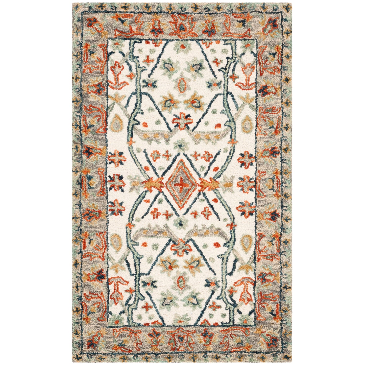 Tapis SAFAVIEH fait main en laine Aspen Elerte Boho Tribal