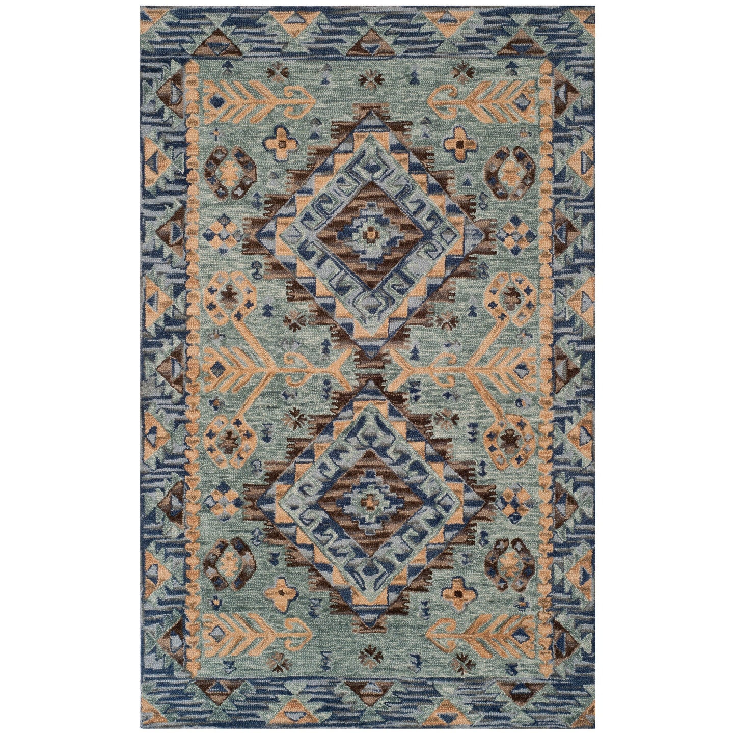 Tapis SAFAVIEH fait main en laine Aspen Ermira Boho Tribal