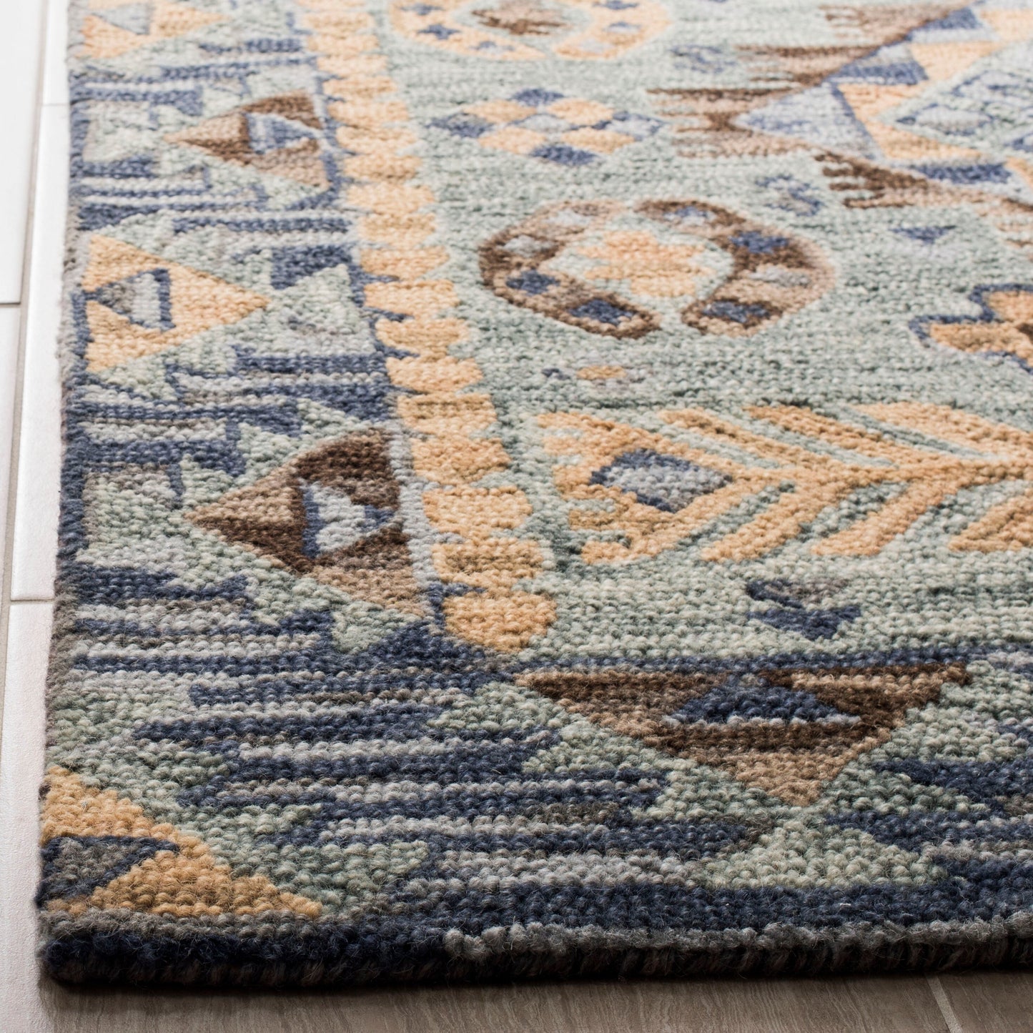 Tapis SAFAVIEH fait main en laine Aspen Ermira Boho Tribal