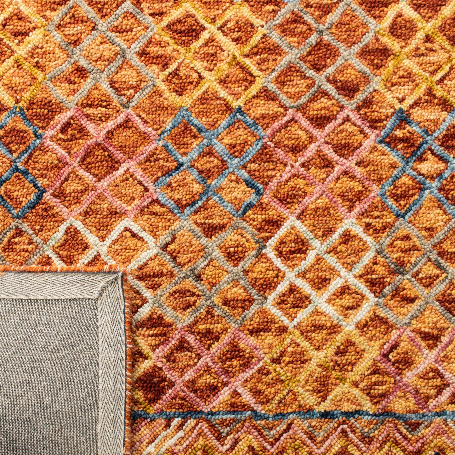 SAFAVIEH Laine Aspen faite à la main Esperanca Bohème et Tribale Éclectique