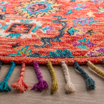 Tapis SAFAVIEH fait main en laine Aspen Irmingard Boho Tribal à médaillon