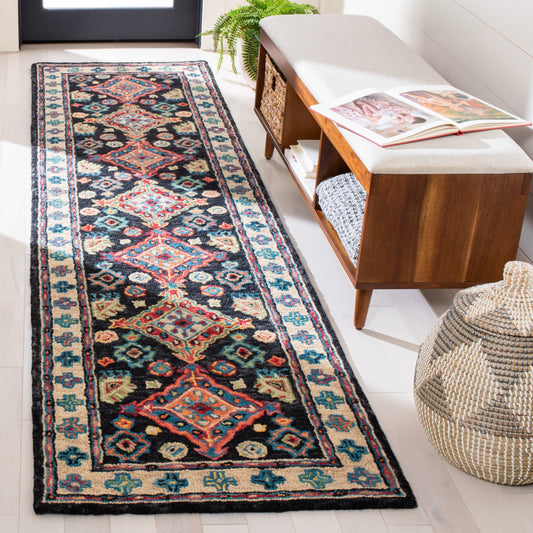 SAFAVIEH Tapis en laine bohème Aspen Sigur镁ora fait à la main