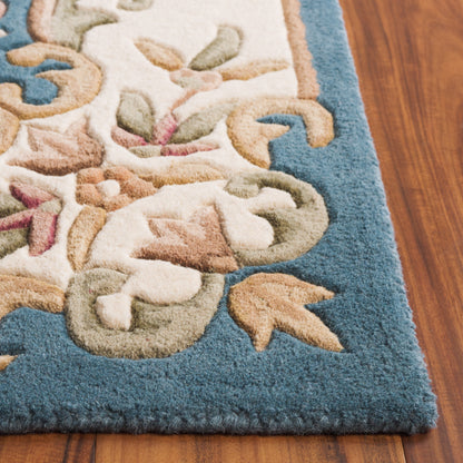 Tapis traditionnel en laine SAFAVIEH fait main, style Aubusson Hale.